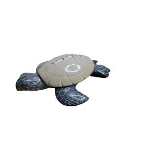 Polished Stone Turtle 4.5" Long 3.5" Wide Not Marked